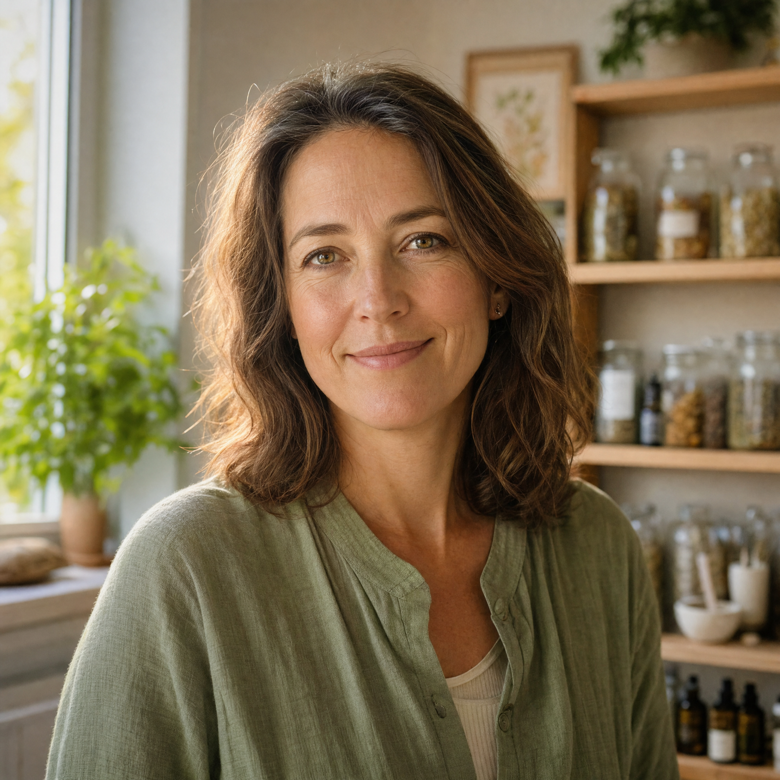 Anna Weiß, Heilpraktikerin in ihrer Praxis